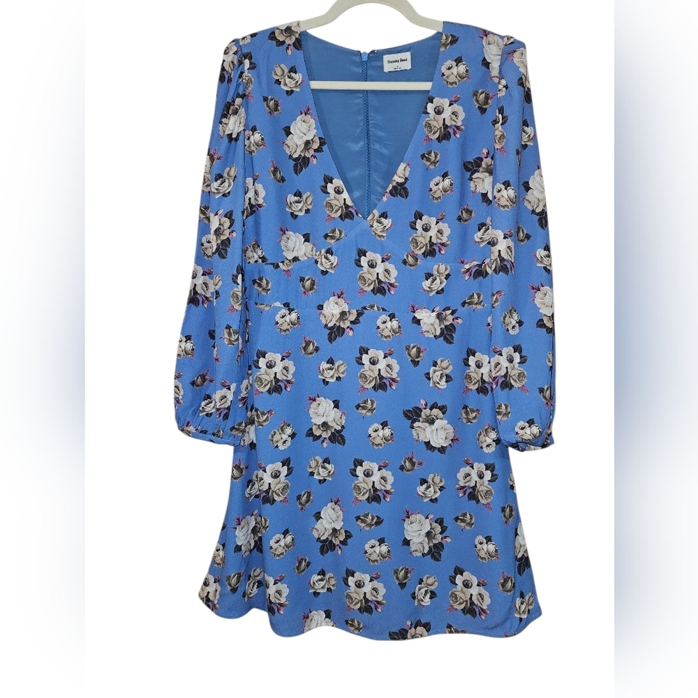 Aritzia Sunday Best Grayson Mini Floral Dress, Size 6, EUC - Picture 5 of 13